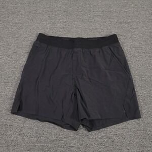 Ten Thousand Set Short Mens Medium Black 5 Inseam Lined Running Gym Athletic